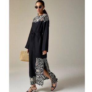 J.Crew Linen Cutwork Tunic Dress